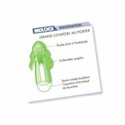 Bouchons Anti Bruit Moldex Rocket Cordon - Violet -Protection des voies respiratoires Soldes 17894602 3