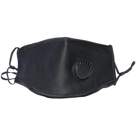 ASUPERMALL Masque Anti-Poussiere, Avec 2 Filtres Remplacables, Noir 3 ASUPERMALL Masque Anti-Poussiere, Avec 2 Filtres Remplacables, Noir