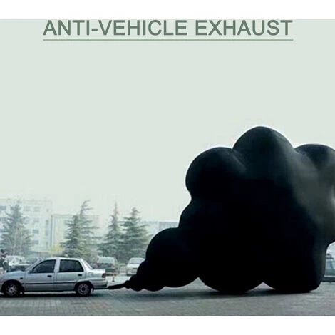 ASUPERMALL Masque Anti-Poussiere, Avec 2 Filtres Remplacables, Noir 5 ASUPERMALL Masque Anti-Poussiere, Avec 2 Filtres Remplacables, Noir – Image 3