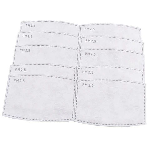 ASUPERMALL 20Pcs Visage Couverture Pm2,5 De Filtre Au Charbon Active Filtre D'Arret Remplacable Fog Equipement De Protection Brume Arret Antipoussiere Pollution De L'Air 6 ASUPERMALL 20Pcs Visage Couverture Pm2,5 De Filtre Au Charbon Active Filtre D'Arret Remplacable Fog Equipement De Protection Brume Arret Antipoussiere Pollution De L'Air – Image 4