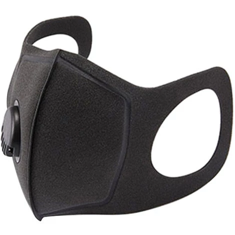 ASUPERMALL Antipoussiere Bouche Couverture Eponge Couverture Avec La Respiration Valve Anti-Voile Visage Bouche Couverture, 1Pc 3 ASUPERMALL Antipoussiere Bouche Couverture Eponge Couverture Avec La Respiration Valve Anti-Voile Visage Bouche Couverture, 1Pc