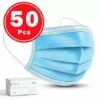 EUROPALAMP Lot De 50 Masque Chirurgical Jetable Protection Respiratoire 3 Plis Pour Le Visage Hypoallergénique Et Respirant Norme CE -Protection des voies respiratoires Soldes 21257225 1