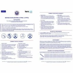 ALPHAMED X10 Masques ADULTE En Tissu Lavables Et Réutilisables UNS 1 - Grand Public Afnor DGA - CATEGORIE 1- Filtration 99% - 50 Lavages - BLANC - 25 -Protection des voies respiratoires Soldes 22912158 3