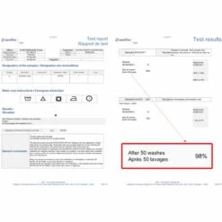 ALPHAMED X10 Masques ADULTE En Tissu Lavables Et Réutilisables UNS 1 - Grand Public Afnor DGA - CATEGORIE 1- Filtration 99% - 50 Lavages - BLANC - 25 -Protection des voies respiratoires Soldes 22912158 4