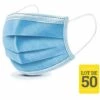MHG Lot De 50 Masques Chirurgicaux Jetables 3 Plis Type II Norme CE -Protection des voies respiratoires Soldes 23520471 1