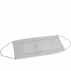 Masque De Protection Visage Lavable, Réutilisable 3 Couches En Tissu - Blanc - Vivezen - Blanc -Protection des voies respiratoires Soldes 23666508 3