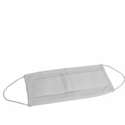 Lot De 10 Masques De Protection Visage Lavable, Réutilisable 3 Couches En Tissu - Blanc - Certifié UNS1 - Vivezen - Blanc -Protection des voies respiratoires Soldes 23666512 3