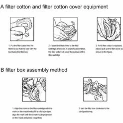 3M - 3M 6200 Masques Demi-Masque Facial Protection Respiratoire Visage Bio Anti-Poussiere Masque Anti Haze Peinture Spraying -Protection des voies respiratoires Soldes 23739183 3