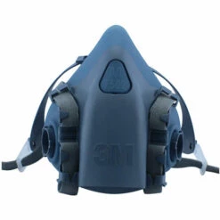 3M - 3M 7502 Demi-Masque Respiratoire Masque De Protection En Silicone Anti-Poussiere Pm2,5 Securite Masque Peinture Masque De Pulverisation -Protection des voies respiratoires Soldes 23739888 4