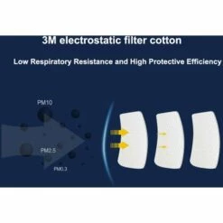 3M 7502 De Securite Respirateurs Demi-Masque Visage Avec Filtre Cartouche Masques Coton Couverture Gaz Gaz Acide De Vapeurs Organiques Protection Formaldehyde Pour L'Industrie Chimique Peinture, 1# -Protection des voies respiratoires Soldes 23740290 5