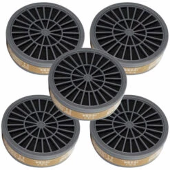Powecom 3603 Filtre Cartouche Pour 3600 Demi Gaz Masque Respirateur Filtre Boite De Protection Masque Accessoires, Boite De 5 Filtres -Protection des voies respiratoires Soldes 23747491 4