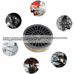 Powecom 3603 Filtre Cartouche Pour 3600 Demi Gaz Masque Respirateur Filtre Boite De Protection Masque Accessoires, Boite De 5 Filtres -Protection des voies respiratoires Soldes 23747491 5