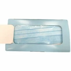 Masques Médicaux CE - Bleus 3 Plis Jetables - Boîte De 50 - SILAMP - Bleu -Protection des voies respiratoires Soldes 23770202 5