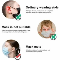 LANGRAY Extensions De Sangle De Masque, Crochet Pour Masque Réglable Extension De Masque Sangle De Masque Pour Prévention Des Maux Oreilles Et Visage 10 LANGRAY Extensions De Sangle De Masque, Crochet Pour Masque Réglable Extension De Masque Sangle De Masque Pour Prévention Des Maux Oreilles Et Visage -Protection des voies respiratoires Soldes 23989567 4