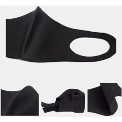 KINGSO Masque Noir Adulte Anti-buée Housse De Protection -Protection des voies respiratoires Soldes 24098211 2