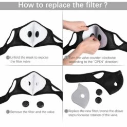 TOMSHOO Masques De Cyclisme -Protection des voies respiratoires Soldes 24460815 2