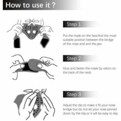 TOMSHOO Masques De Cyclisme -Protection des voies respiratoires Soldes 24460815 4