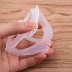 LANGRAY 6 Pièces Réutilisables Et Lavables Montures 3D Cadre De Support De Couverture De Visage En Silicone Pour Supports Intérieurs De Masque, Protège-nez Et Bouche -Protection des voies respiratoires Soldes 25961821 3