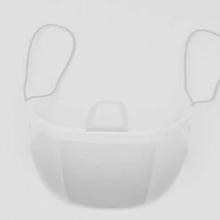 BEARSU 10pcs Visière De Protection Réutilisable En Blanc - Couvre Bouche Et Nez Facial - Protection Visage Anti-Salive Anti-Eclaboussure Facial Protection Pour Homme Femme -Protection des voies respiratoires Soldes 26038153 4