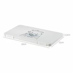 BEARSU Boîte De Rangement De Masques Jetables Portables, Boîte De Nettoyage Étanche à La Poussière Et à L'humidité, Boîte De Rangement En Coton Filtré, 3pcs (Rouge+Jaune+Blanc) -Protection des voies respiratoires Soldes 26360441 5