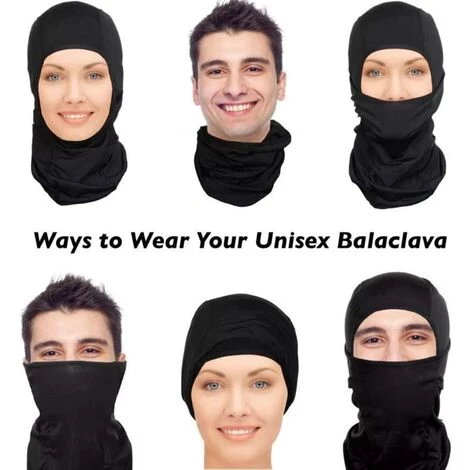 BETTERLIFE 2 Pièces De Masque Facial Cagoule Cyclisme En Plein Air Escalade Pêche Tactique Moto Respirant Mince (blanc + Rose) 5 BETTERLIFE 2 Pièces De Masque Facial Cagoule Cyclisme En Plein Air Escalade Pêche Tactique Moto Respirant Mince (blanc + Rose) – Image 3