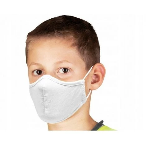 Masque Enfant Masque De Protection En Coton BlancKSX875457 3 Masque Enfant Masque De Protection En Coton BlancKSX875457