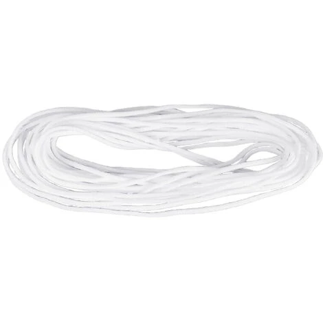 HAPPYSHOPPING 3MM DIY Masque Serre-tete Blanc 100M 3 HAPPYSHOPPING 3MM DIY Masque Serre-tete Blanc 100M