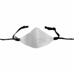 ASUPERMALL Masque Led Rave 7 Couleurs Light Up Visage Masque Usb Rechargeable Reutilisable Rougeoyant Lumineux Adultes Masque Anti-Poussiere, Blanc