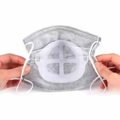 SHOPSTORY RESPI SUPPORT : Pack De 5 Supports De Masque 3D En Silicone -Protection des voies respiratoires Soldes 27597000 3