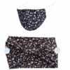HAPPYSHOPPING Vente Chaude Bouton Creatif Large Bandeau Hiver Masque En Tissu Anti-poussiere Bandeau En Deux Pieces, Petites Fleurs -Protection des voies respiratoires Soldes 27621876 1