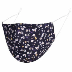 HAPPYSHOPPING Vente Chaude Bouton Creatif Large Bandeau Hiver Masque En Tissu Anti-poussiere Bandeau En Deux Pieces, Petites Fleurs -Protection des voies respiratoires Soldes 27621876 5