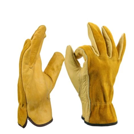 Triomphe Gants Chauds, Gants D'hiver, Gants De Jardin, Gants De Sport, Gants De Protection Du Travail, Gants D'équitation En Plein Air, Gants De Jardinage, Jaune D'or L 4 Triomphe Gants Chauds, Gants D'hiver, Gants De Jardin, Gants De Sport, Gants De Protection Du Travail, Gants D'équitation En Plein Air, Gants De Jardinage, Jaune D'or L – Image 2