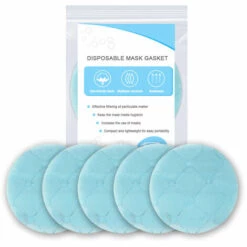 ASUPERMALL La Couche Tampon De Filtration Des Masques Jetables 3 Cercle Bleu, 5 Pieces 9 ASUPERMALL La Couche Tampon De Filtration Des Masques Jetables 3 Cercle Bleu, 5 Pieces -Protection des voies respiratoires Soldes 27796943 3