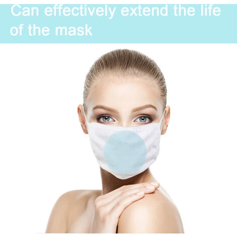ASUPERMALL La Couche Tampon De Filtration Des Masques Jetables 3 Cercle Bleu, 5 Pieces 6 ASUPERMALL La Couche Tampon De Filtration Des Masques Jetables 3 Cercle Bleu, 5 Pieces – Image 4