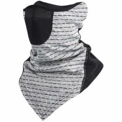 WEST BIKING Polaire Hiver Demi-Masque Equitation Colliers Vent Chaud, Gris