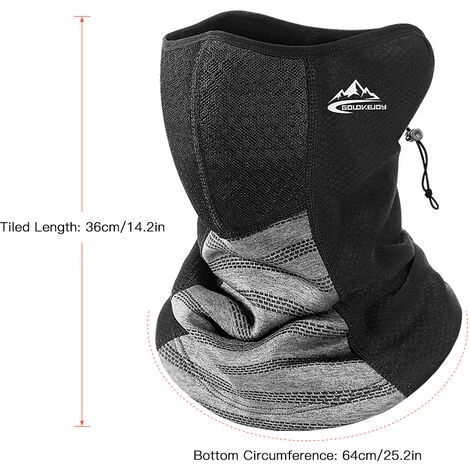 GOLOVEJOY Masque Anti-Buee De Protection Auditive A Temperature De Verrouillage Chaud Avec 1 Filtre Noir + Gris Fonce 7 GOLOVEJOY Masque Anti-Buee De Protection Auditive A Temperature De Verrouillage Chaud Avec 1 Filtre Noir + Gris Fonce – Image 5