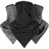 ASUPERMALL Turban En Soie De Glace D'Ete, Masque Facial Multifonction D'Ecran Solaire D'Equitation En Plein Air, 3 Pieces En Noir, Gris Fonce Et Gris Clair 1 ASUPERMALL Turban En Soie De Glace D'Ete, Masque Facial Multifonction D'Ecran Solaire D'Equitation En Plein Air, 3 Pieces En Noir, Gris Fonce Et Gris Clair -Protection des voies respiratoires Soldes 28062258 1