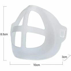 LITZEE 3D En Silicone Support De Protection Support De Masque Intérieur Cadre Intérieur Pour Protection Pour Rouge à Lèvres Cool Pour Améliorer L'espace Respiratoire -Protection des voies respiratoires Soldes 28431643 5