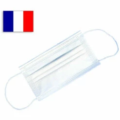 EQUIPEMENTUNIVERSEL 50 Masques Chirurgicaux Jetables Blancs Fabriques En France Le Masque Français MASQUETYPEIIR -Protection des voies respiratoires Soldes 28438085 2