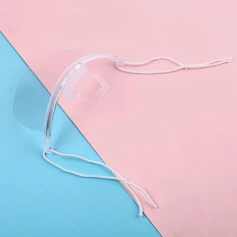 HAPPYSHOPPING FH004-W Housse De Protection En Plastique Masque De Protection Anti-chute 10PCS 5 HAPPYSHOPPING FH004-W Housse De Protection En Plastique Masque De Protection Anti-chute 10PCS – Image 3