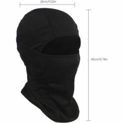 Triomphe Masques De Cyclisme Balaclava Flying Tiger Headgear Sports De Plein Air Masques De Protection Solaire Coupe-vent 2 Pièces (camouflage Noir + Mang Noir) -Protection des voies respiratoires Soldes 28618014 2