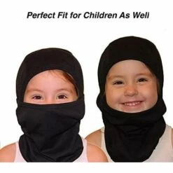 Triomphe Masques De Cyclisme Balaclava Flying Tiger Headgear Sports De Plein Air Masques De Protection Solaire Coupe-vent 2 Pièces (camouflage Noir + Mang Noir) -Protection des voies respiratoires Soldes 28618014 5