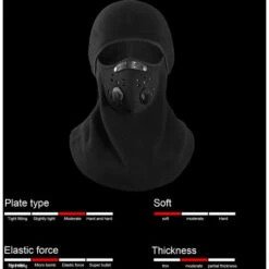 ASUPERMALL Masque De Ski Integral, Masque De Protection Du Visage D'Hiver Avec Valve Respiratoire 9 ASUPERMALL Masque De Ski Integral, Masque De Protection Du Visage D'Hiver Avec Valve Respiratoire -Protection des voies respiratoires Soldes 29085938 3