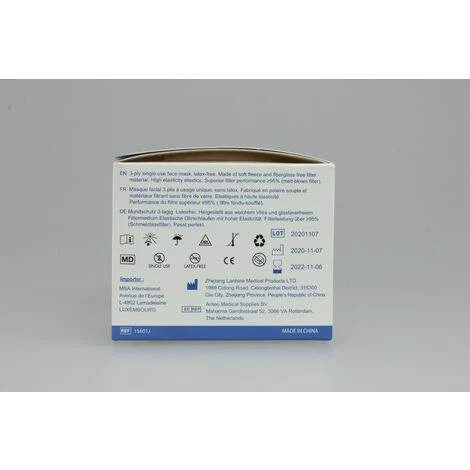 ROKX - BOITE DE 50 MASQUES DE PROTECTION MEDICAL ENFANT TYPE I Avec Etui 4 ROKX - BOITE DE 50 MASQUES DE PROTECTION MEDICAL ENFANT TYPE I Avec Etui – Image 2