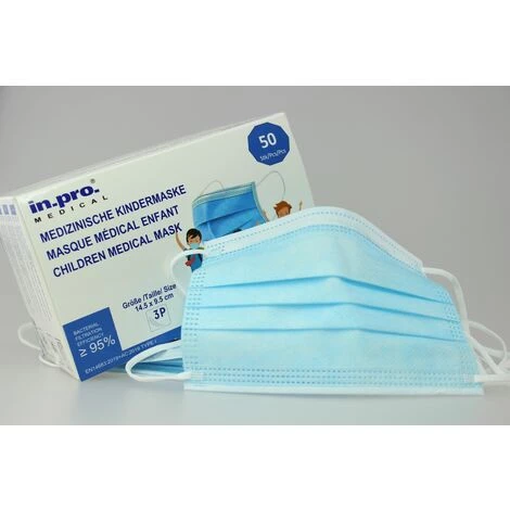 ROKX - BOITE DE 50 MASQUES DE PROTECTION MEDICAL ENFANT TYPE I 4 ROKX - BOITE DE 50 MASQUES DE PROTECTION MEDICAL ENFANT TYPE I – Image 2