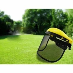 Perle Rare Masque De Protection Pour Tondre Et Tondre L'herbe, Masque De Protection Anti-ponçage Anti-choc, Porter Un Masque En Maille D'acier -Protection des voies respiratoires Soldes 29871029 5