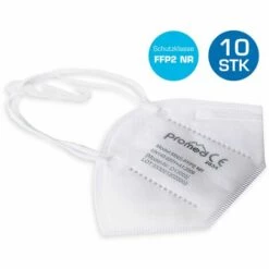 ABCRITAL 10Masques De Protection Ffp2 / Kn95 Avec Système De Filtre À 3 Couches, Emballés Individuellement Masque Chirurgical Mns-Ffpp2 Testé Et Certifié Ce Norme En 149:2001 -Protection des voies respiratoires Soldes 30030768 3