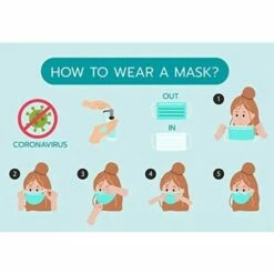 ABCRITAL Masque De Protection Jetable Médical Norme En14683 Vendu Par 50 Unités -Protection des voies respiratoires Soldes 30030805 4