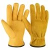 Betterlife Gants Chauds, Gants D'hiver, Gants De Jardin, Gants De Sport, Gants De Travail, Gants D'équitation En Plein Air, Gants De Jardinage, Jaune D'or M -Protection des voies respiratoires Soldes 30053748 1