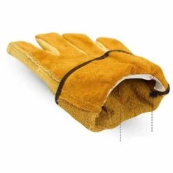 Betterlife Gants Chauds, Gants D'hiver, Gants De Jardin, Gants De Sport, Gants De Travail, Gants D'équitation En Plein Air, Gants De Jardinage, Jaune D'or M -Protection des voies respiratoires Soldes 30053748 4